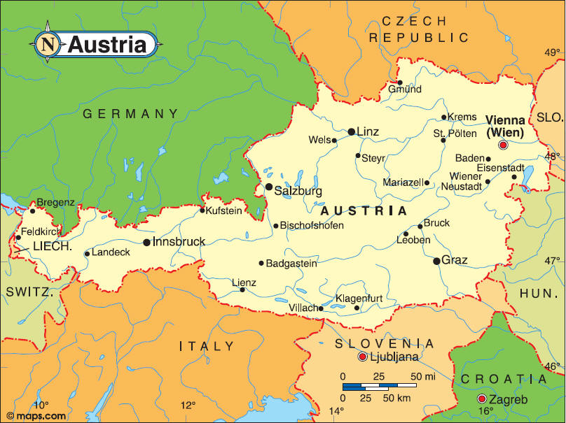 Salzburg karte
